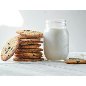 Easy Award Winning Thin and Crispy Chocolate Chip Cookies Recipe, Digital PDF Instant Download File, Best Chocolate Chip  Recipe
