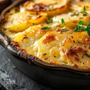 Easy Award Winning Scalloped Potatoes Recipe, Digital PDF Instant Download Recipe, Comfort Food, Traditional Recipe, Au Gratin Potatoes