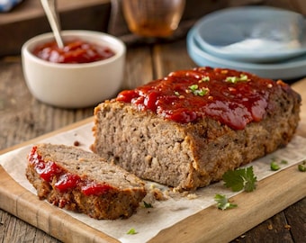 Award Winning Meatloaf Recipe, Classic Comfort Food, Digital PDF
