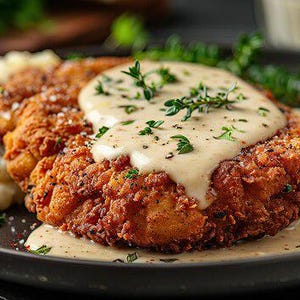Award Winning Chicken Fried Steak With Creamy Gravy Recipe, Digital PDF Instant Download File, Recipe With Secret Ingredient