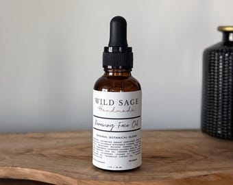 Renewing Face Oil | Botanical Facial Oil | Calendula & Rose | Small Batch Apothecary | 1 oz