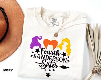 Fourth Sanderson Sister Shirts, Funny Witch Halloween Shirts, Witchy Vibes Shirt, Woman Halloween Shirts, Gift for Halloween, Halloween Tees