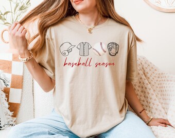 Cute Baseball Season Shirt, Baseball Team Shirt, Funny Baseball Shirt, Baseball Gift for Mom, Baseball Family Shirt, Gift for Baseball Lover