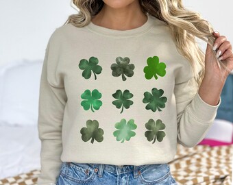 Funny Lucky Shamrock Sweatshirt, Happy St Patricks Day Shirt, Patricks Day Gift, St Patricks Crewneck, Saint Patricks Day Festival Shirt