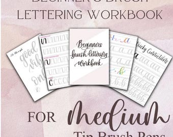 Beginner's Brush Lettering Workbook