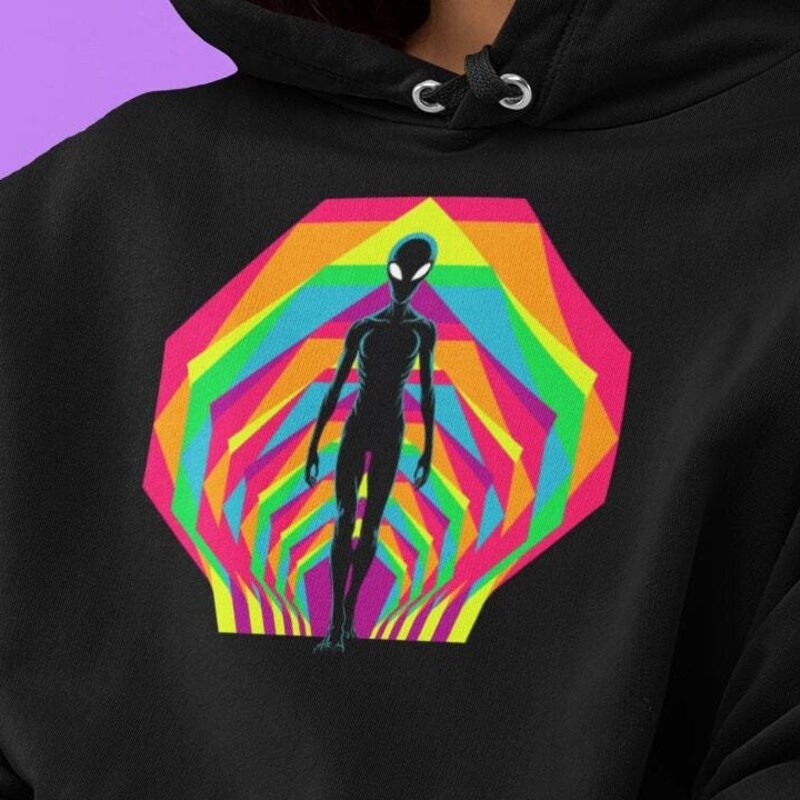 Psychedelic Sweater - Etsy