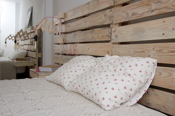 Reclaimed Wooden Headboard Custom Made By Order Pallet Etsy
