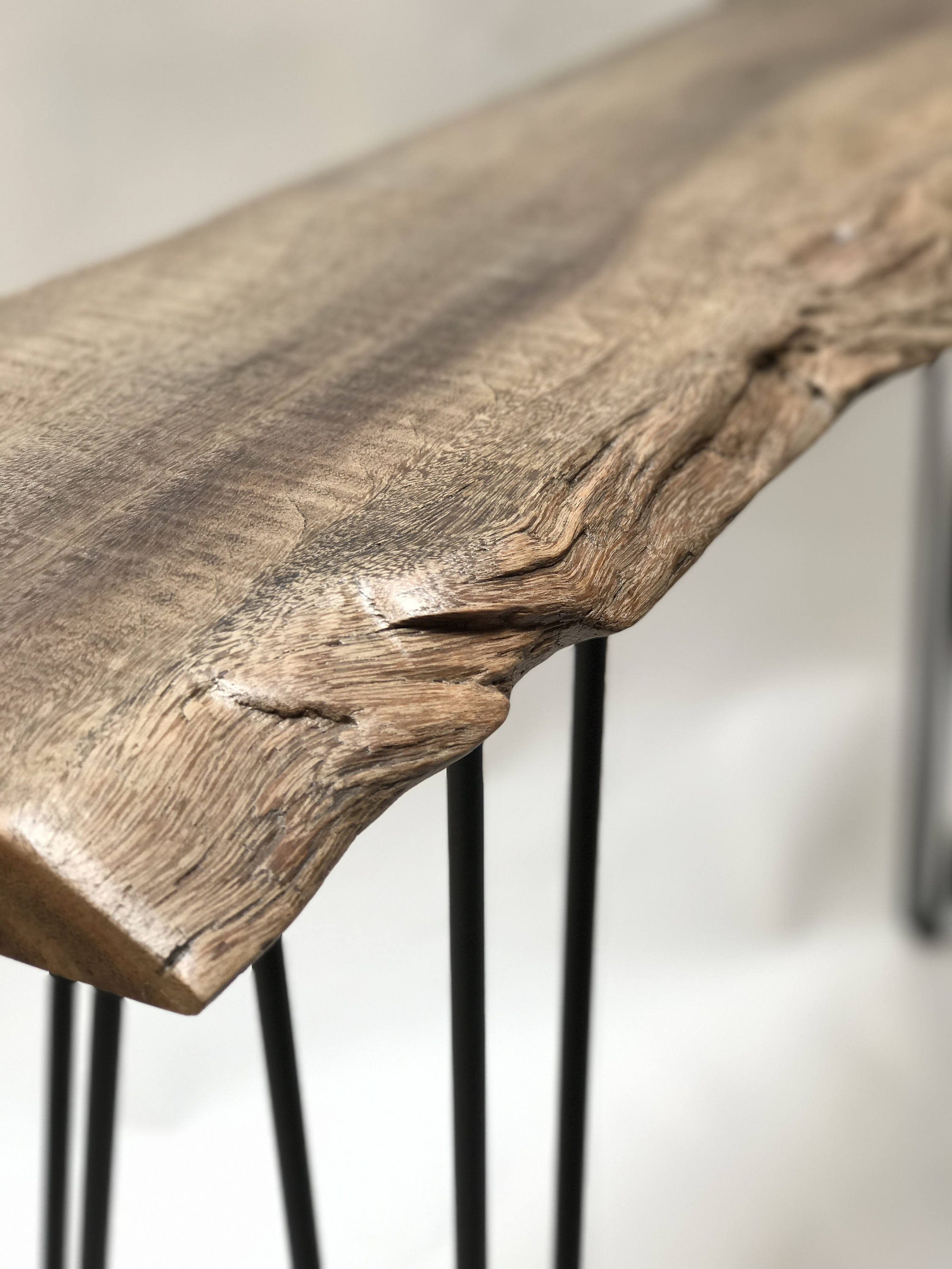 console Table Live Edge