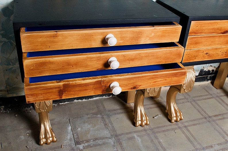 Elegant Night Tables Design Side Table Different Nightstands Etsy