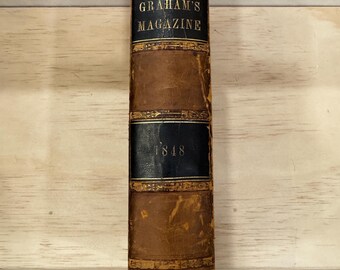 Edgar Allen Poe RARE First Edition Grahams Magazine 1844, First ...