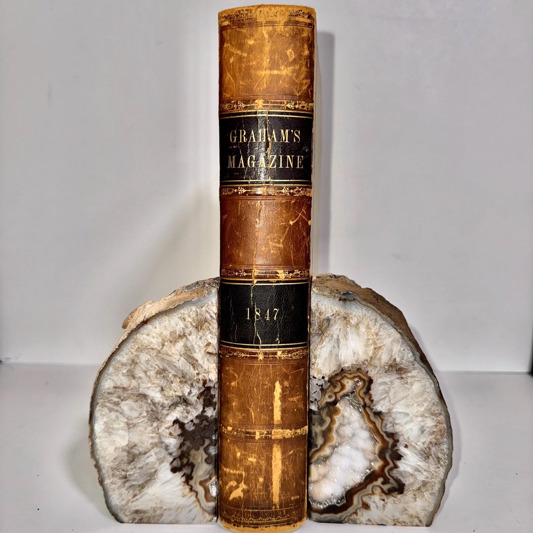 Rare Grahams Magazine Jan-dec 1847 First Edition, Edgar Allen Poe ...