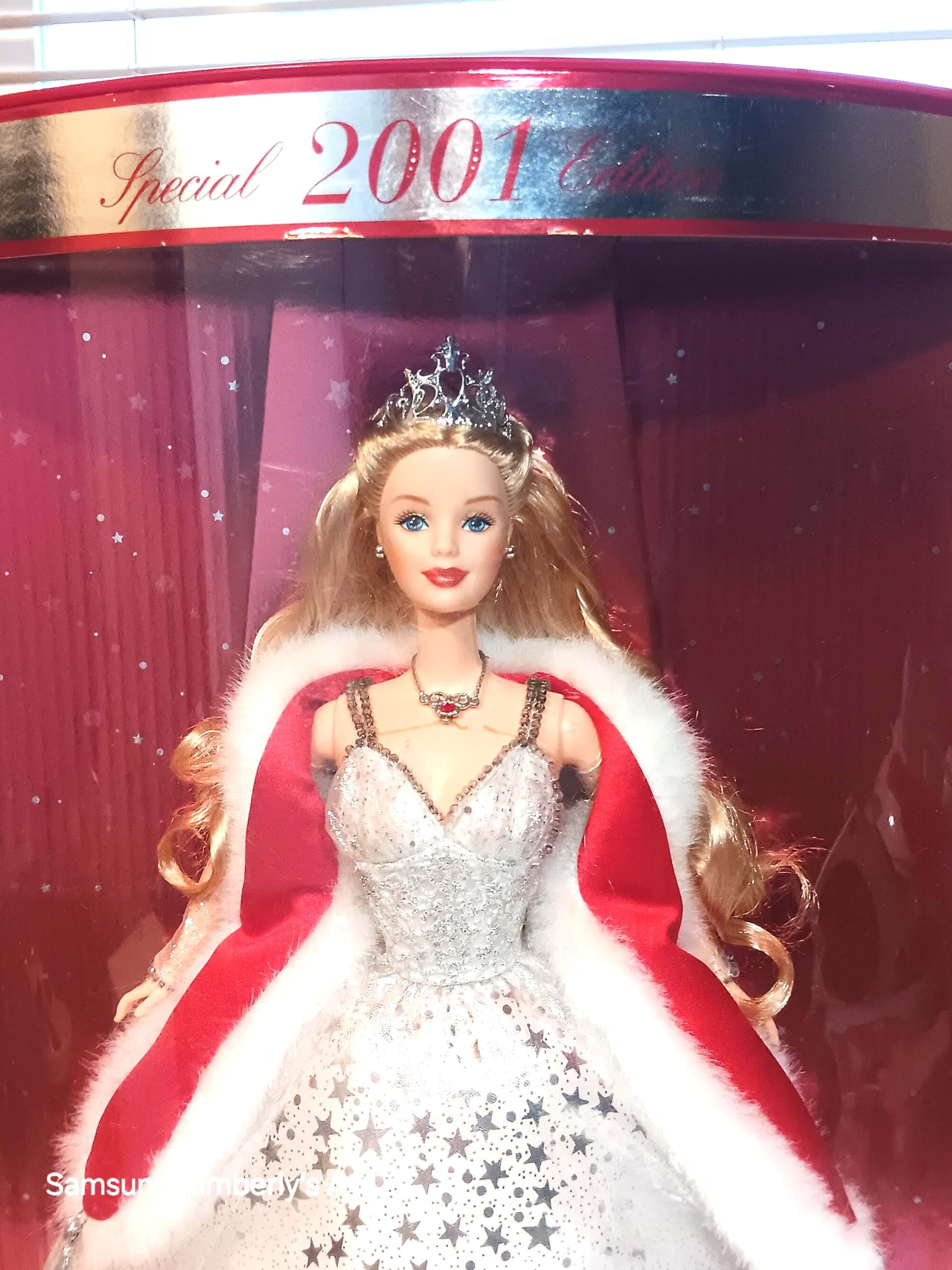 Special Edition 2001 Holiday Celebration Barbie - Etsy