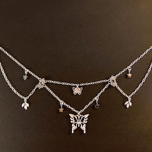 Gothic Butterfly Purse Chain