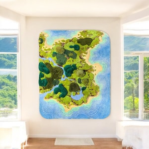 Hand tufted embossed rug, Montessori play mat, wall decoration, unique handmade rug, personalized 3D rug, living room rug