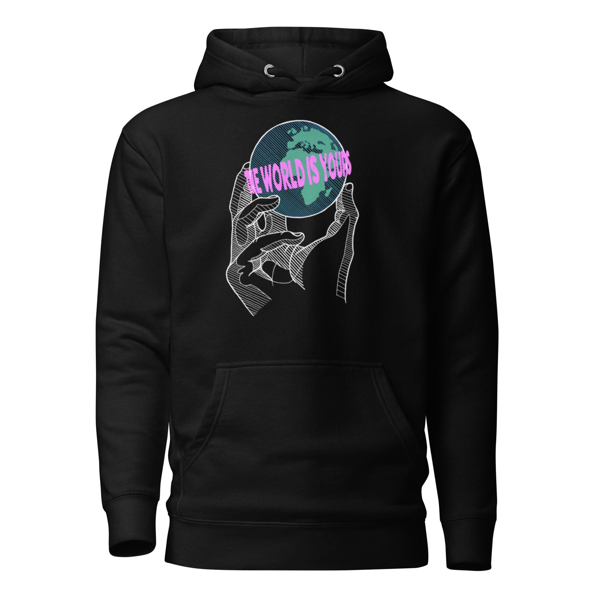 The World is Yours Hoodie - Etsy