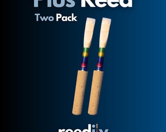 Reedily Plus – 2 Pack Bundle Intermediate Student Oboe Reeds