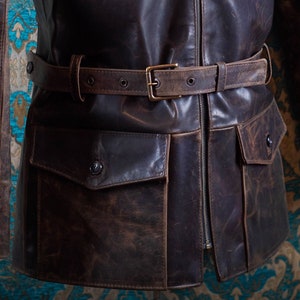 1930s Style Horsehide Barnstormer Jackets---Completely Custom Made