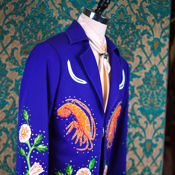 Rhinestone Western Suit - Etsy