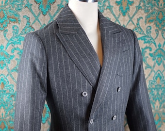 Retro Modern Chalk Stripe Suits