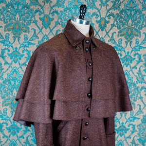 Tweed Inverness and Caped Greatcoats Coats