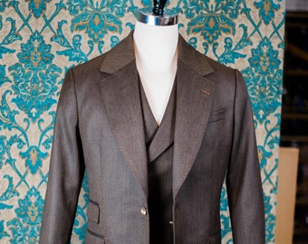 1930s Style Herringbone Suits-----Custom Made