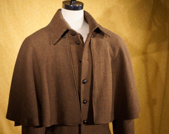 Awesome Inverness Coats----Custom Made in Plaids and Tweeds