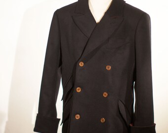 Sheared Beaver Collar Greatcoat - Etsy