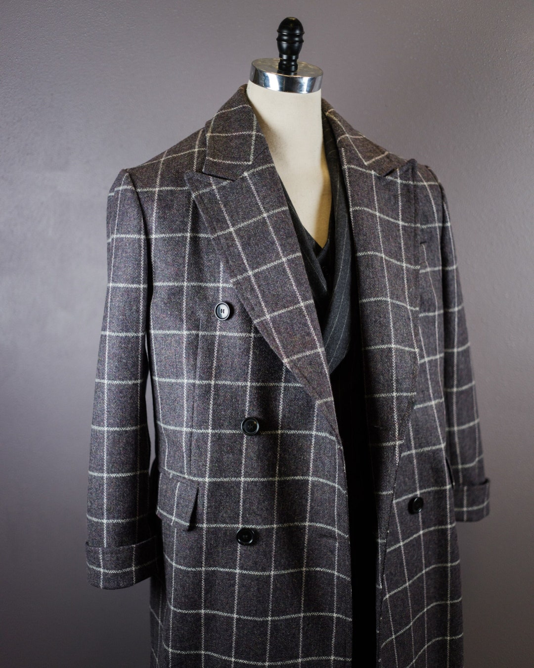 The Dillinger Ulster---custom Made Tweed Overcoats - Etsy