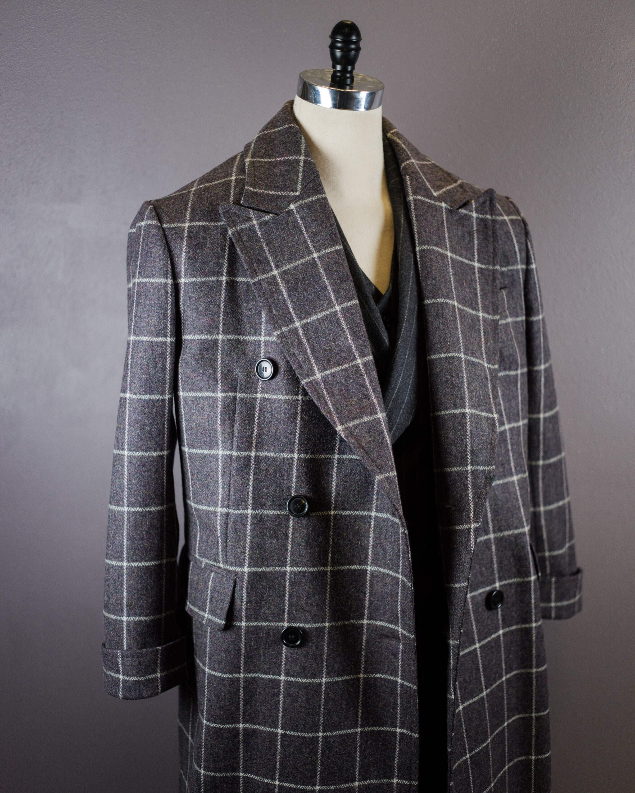 The Dillinger Ulster---custom Made Tweed Overcoats - Etsy
