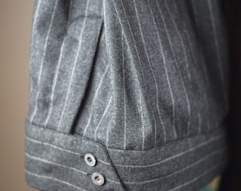 スーツ 19ss \" LITTLEBIG \" Chalk Stripe Setup 2 19ss LITTLEBIG Chalk Stripe Setup 2