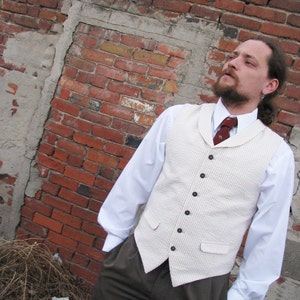 Custom Seersucker Vests