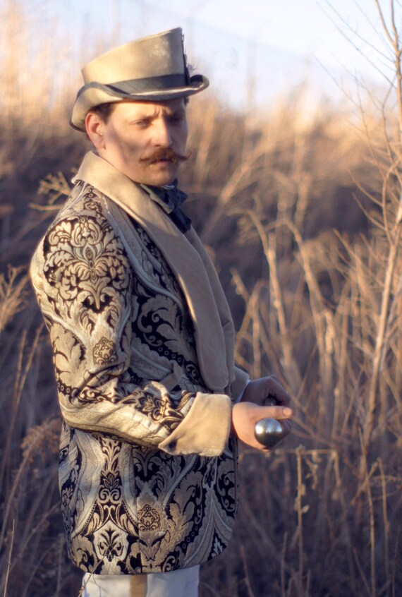Brocade Dinner and Smoking Jacketscustom Madedecadence 89 Etsy