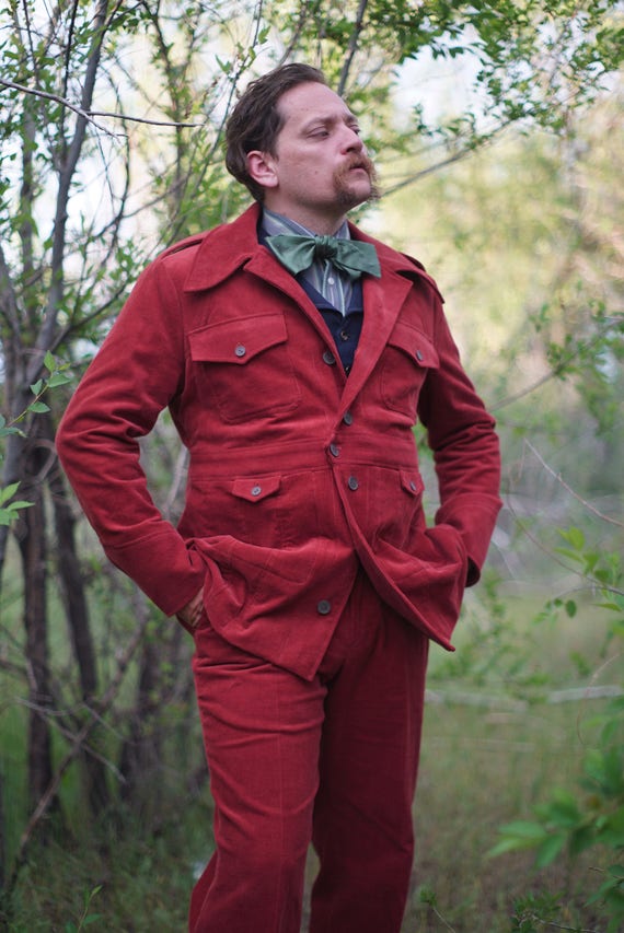 Corduroy safari jacket clearance