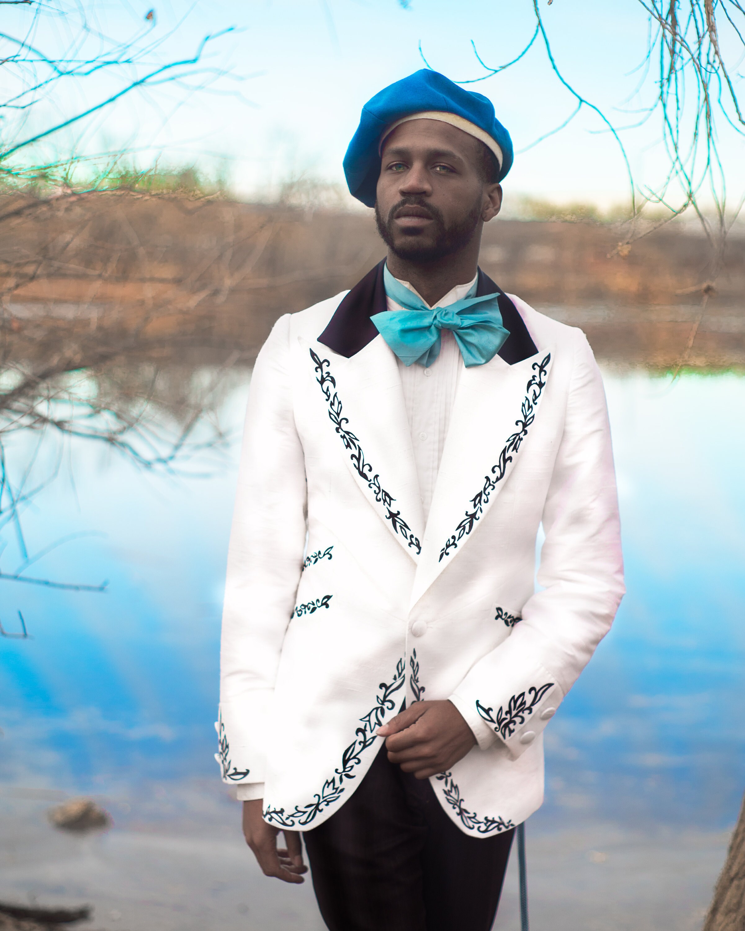 White Silk Tuxedo Jackets---custom Made--decadence'89 - Etsy