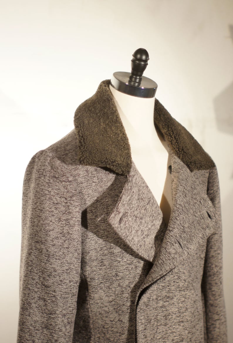 Wool and Shearling Overcoats - Etsy