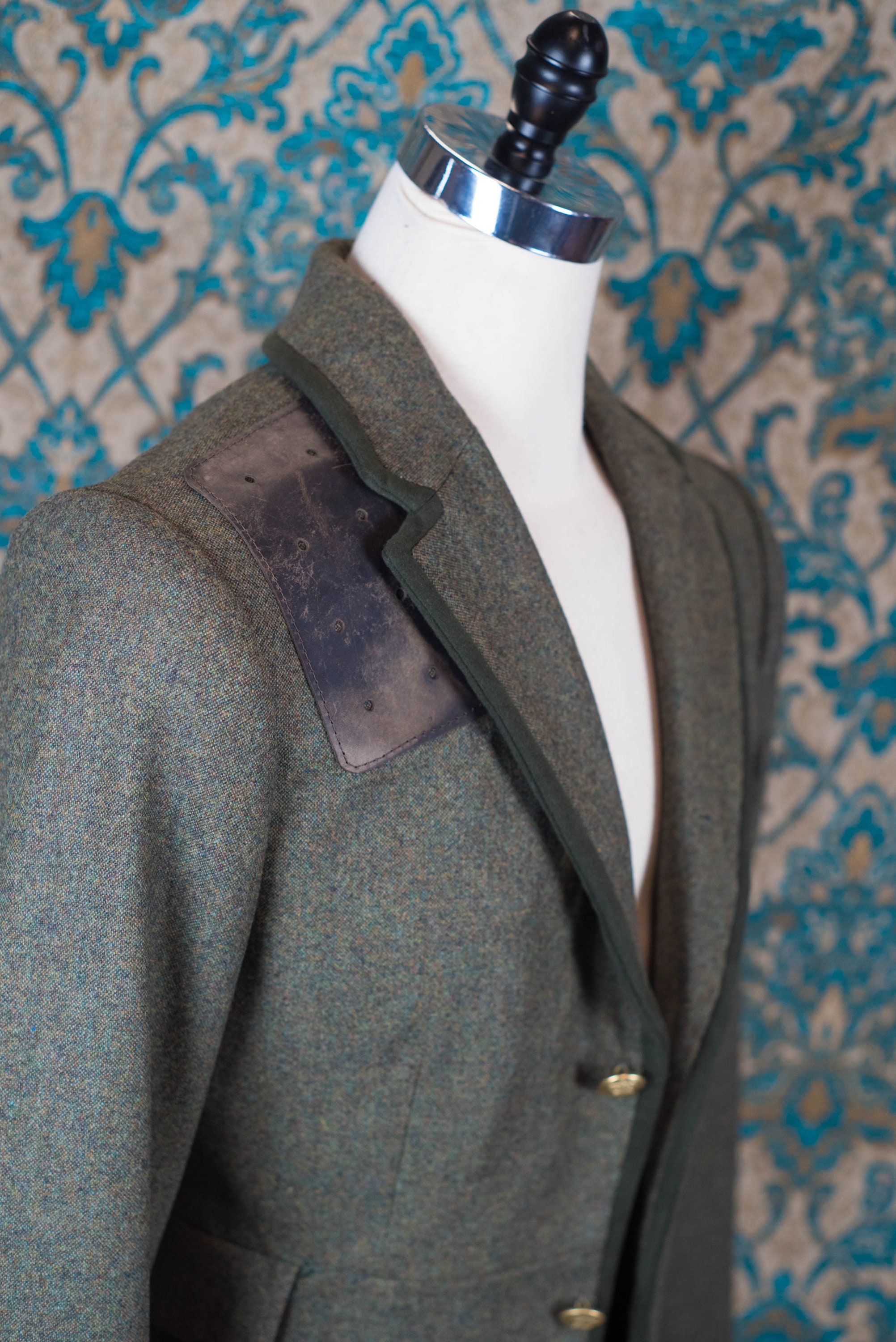 Tweed and Horsehidea Custom Frock Coat - Etsy Israel