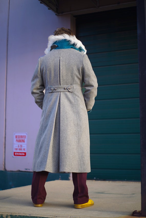 Sheepskin Collar Military Greatcoats - Etsy