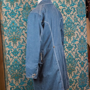 Waxed Cloth Frock Jacket image 5