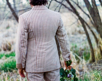 Retro 3pc Seersucker Suits----1970s, Western, Edwardian - Etsy