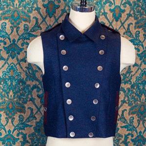 Shetland Tweed Moto Vests image 5