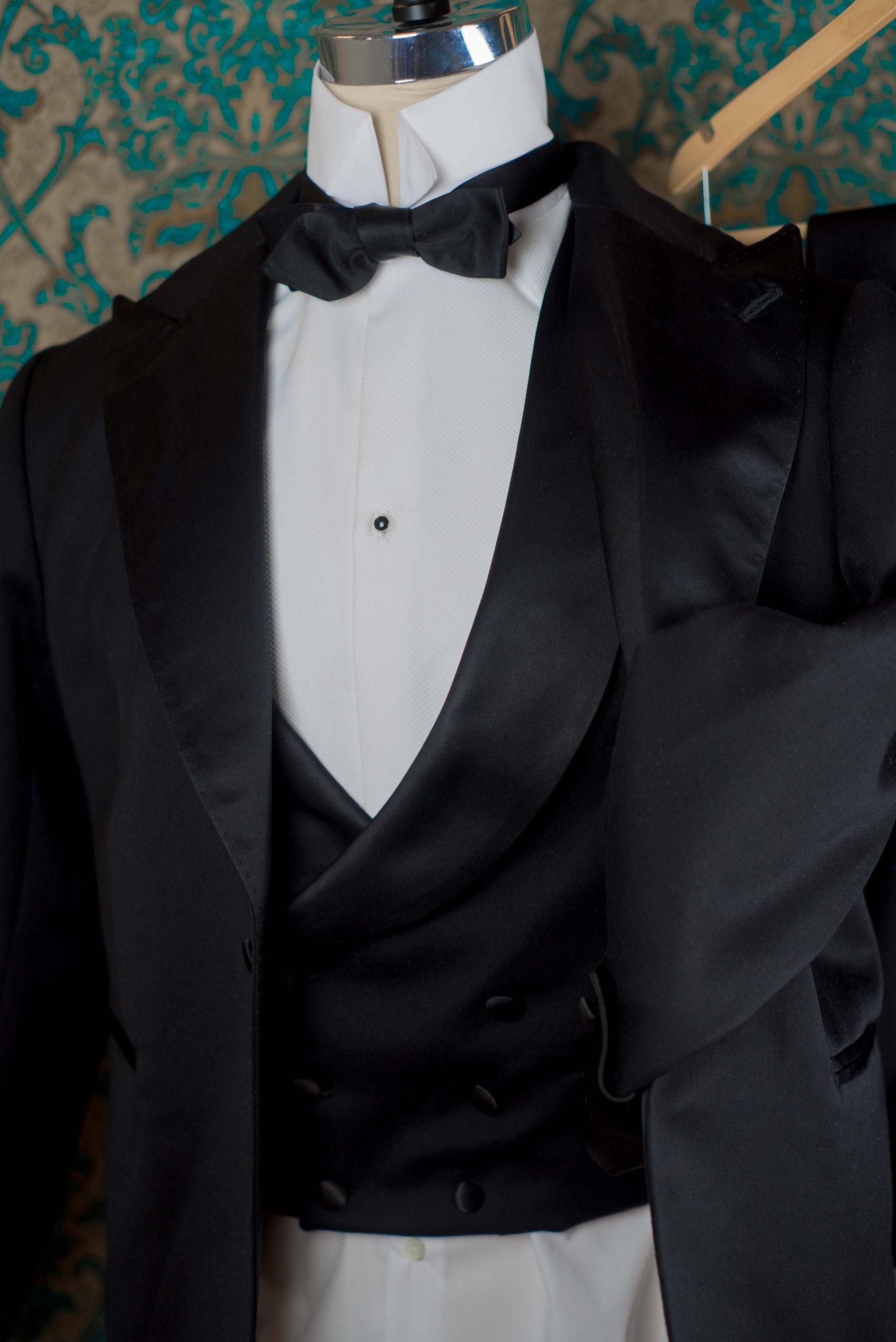 Vintage 1920s Tuxedo Jacket Georges Moineau La Ville d
