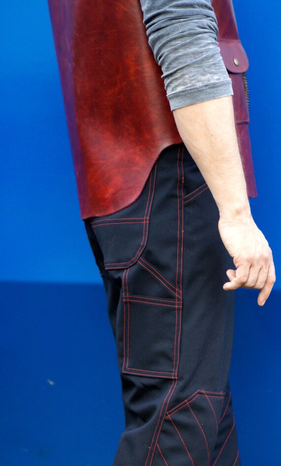 Custom Leather Military Vests---oil and Wax Tanned - Etsy