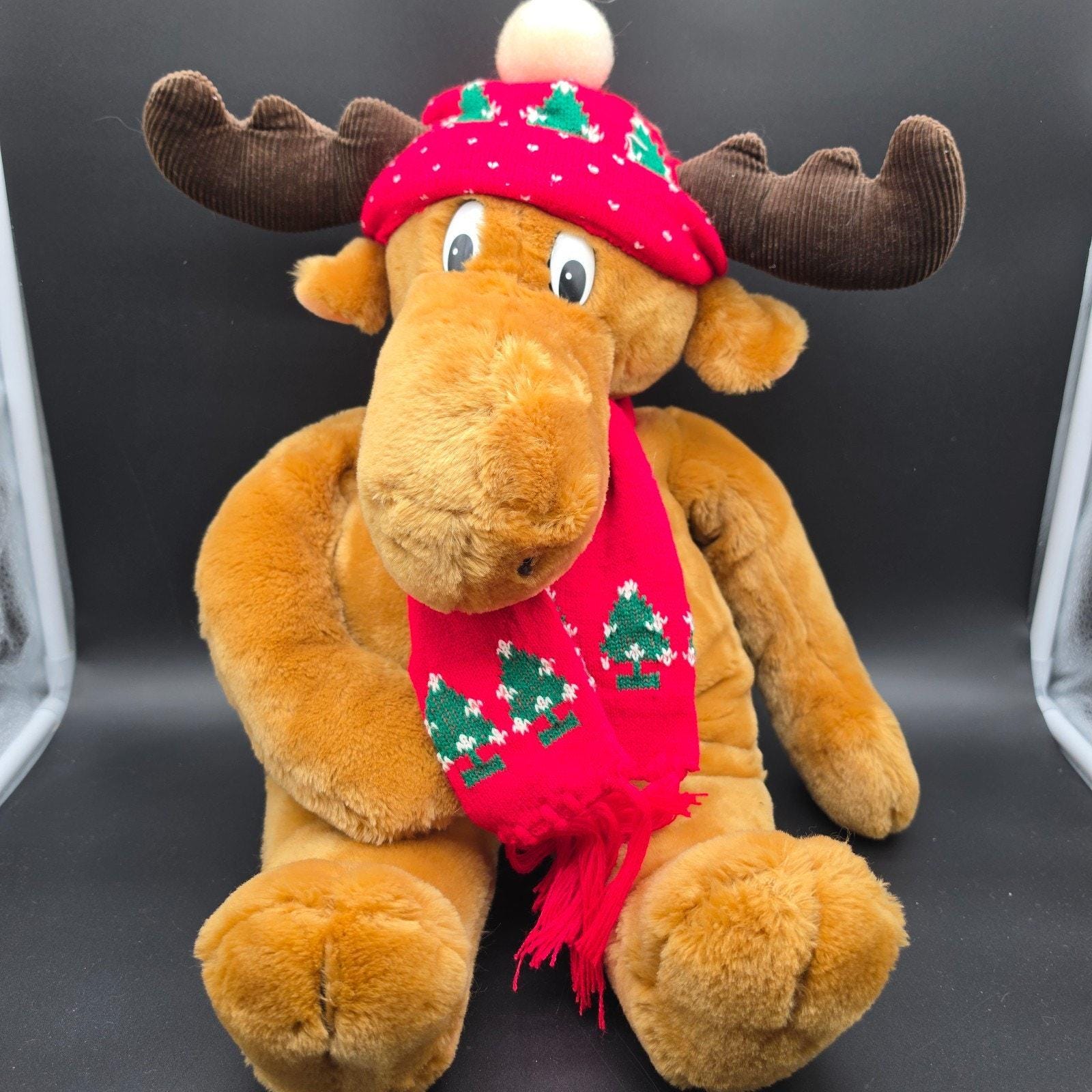 Plush Moose Scarf - Etsy