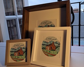 Lairig Leacach Bothy Print