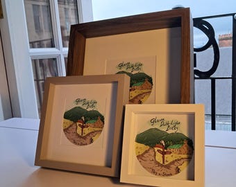 Gleann Dubh-Lighe Bothy Print