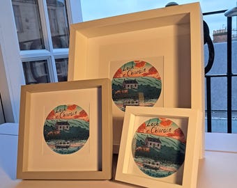 Loch Chiarain Bothy Print