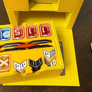 GAMEGENIC Compatible Star Wars Unlimited Token Tray, SWU Token Organizer For Force, Damage, Mod & Condition Markers, 3D Printed Token Holder