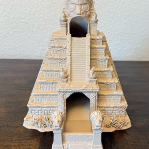 Mayan Pyramid Dice Tower: Aztec Temple Dice Roller. Daggerheart, D&D Tabletop RPG Accessory