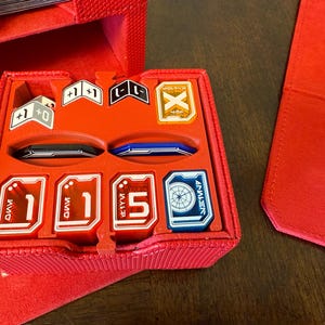 Gamegenic Star Wars Unlimited Token Holder | SWU | Holds Damage, Shield, Experience, Initiative & Force Tokens | 3D Printed Organizer