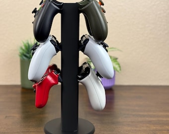 Gaming Controller Stand: Universal Headset Organizer, Holds 6 Controllers or Headset